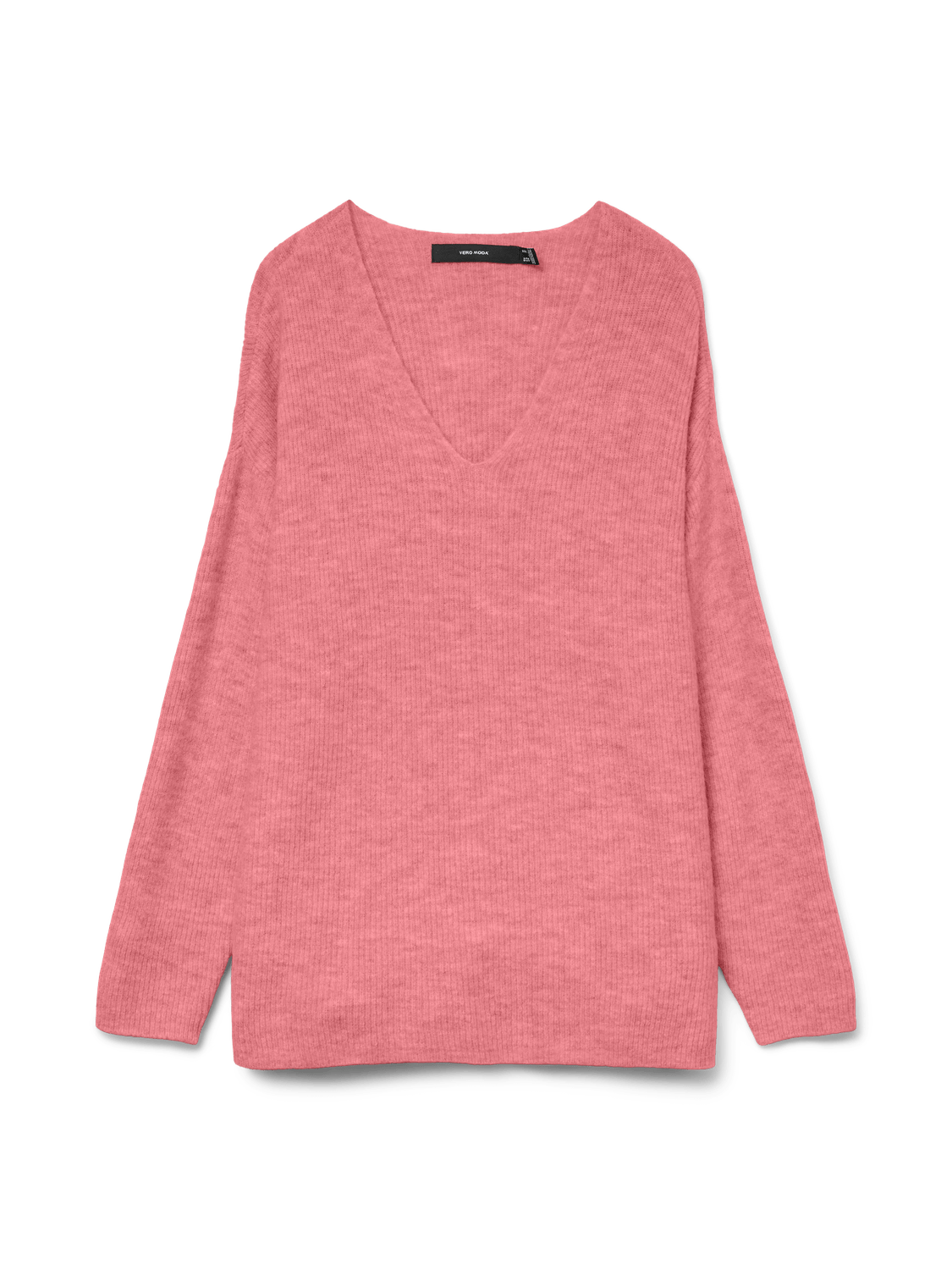VMCREWLEFILE Pullover - Coral Paradise - VERO MODA & VILA Bergvik